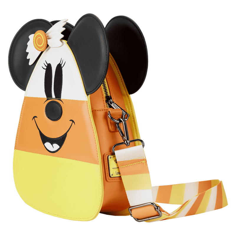Mickey and Minnie Mouse Candy Corn Crossbody Bag