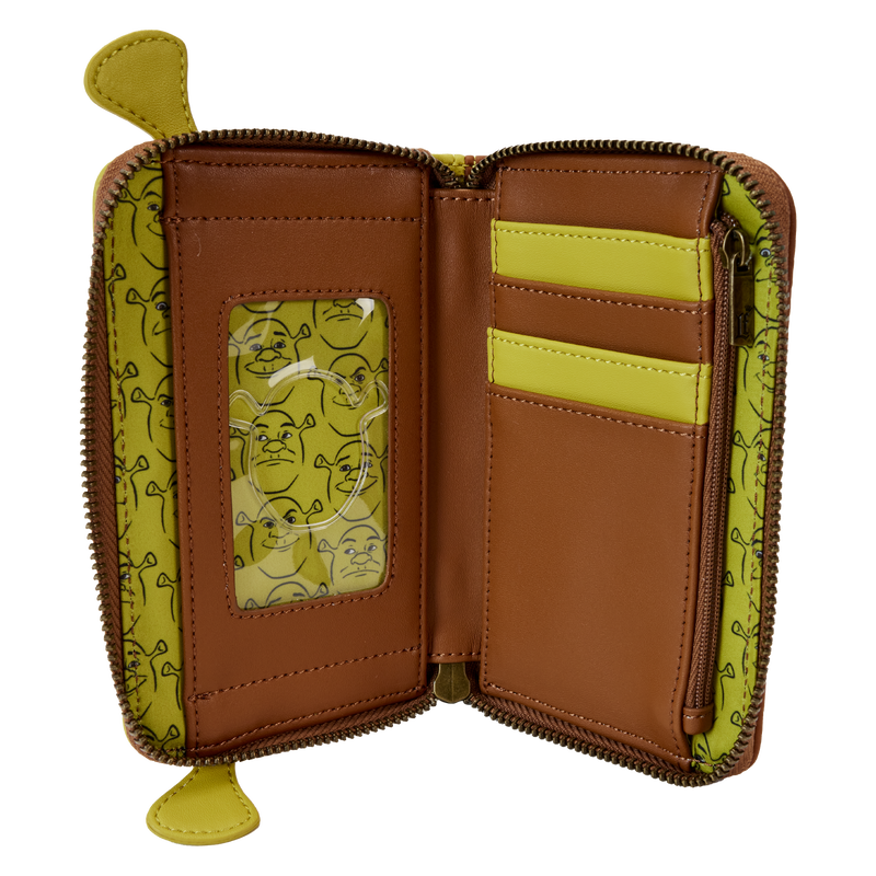 Shrek Keep Out Cosplay Zip Around Wallet