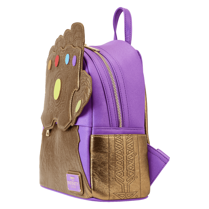 Marvel Metallic Thanos Gauntlet Mini Backpack