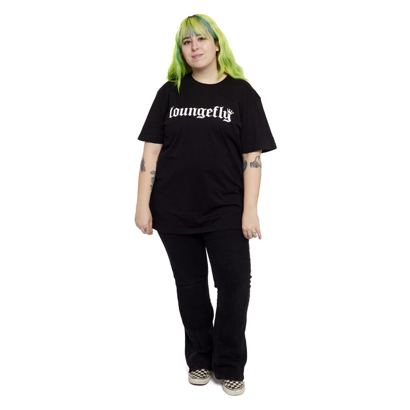Loungefly 25th Anniversary Logo Black Unisex Tee