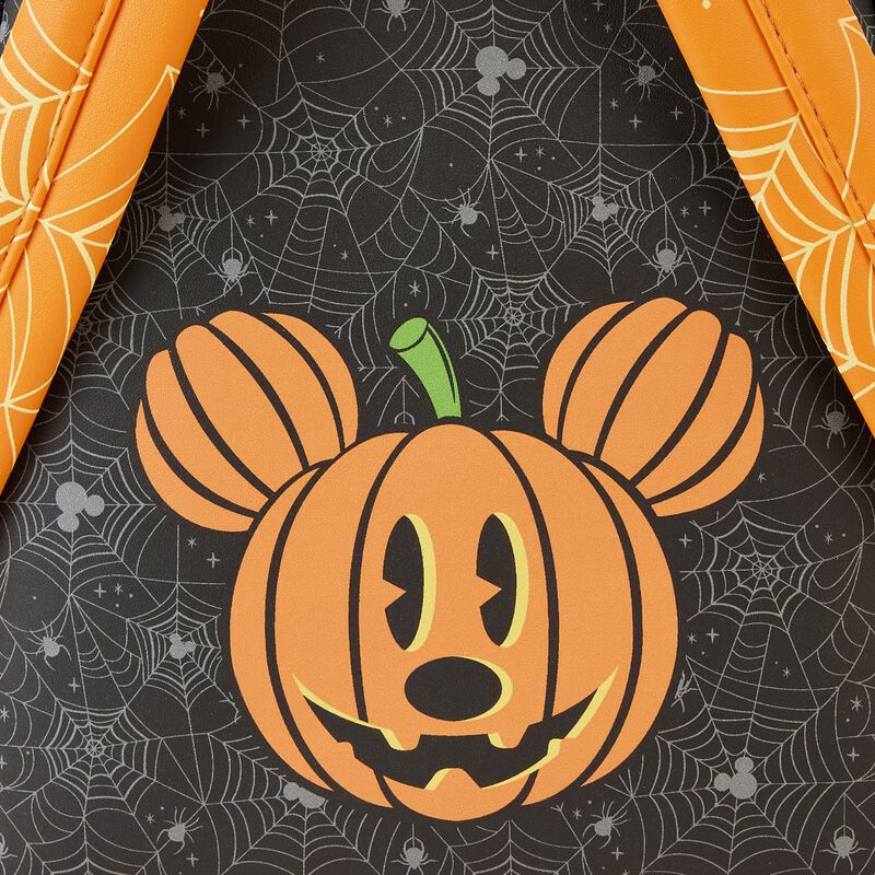 Mickey Mouse Pumpkin Light Up Mini Backpack