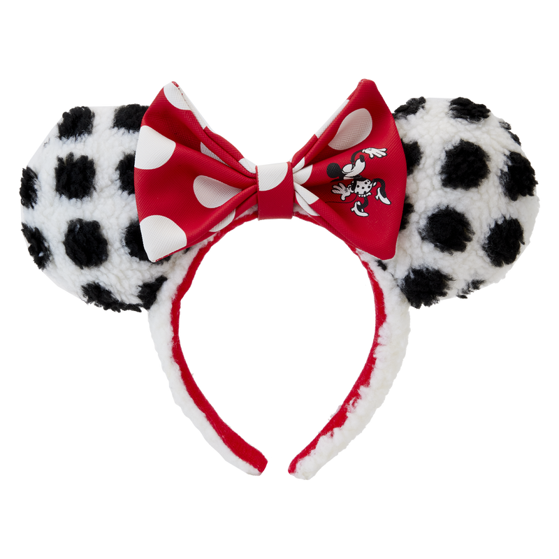Minnie Mouse Rocks the Dots Classic Sherpa Ear Headband