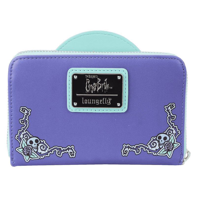 Corpse Bride Moon Zip Around Wallet