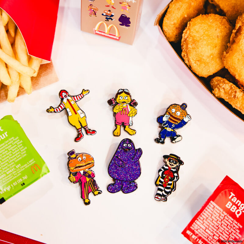 McDonald's Character Mystery Box Pin