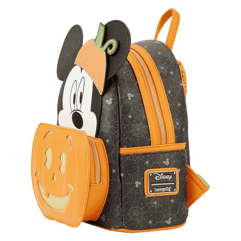 Mickey Mouse Pumpkin Light Up Mini Backpack