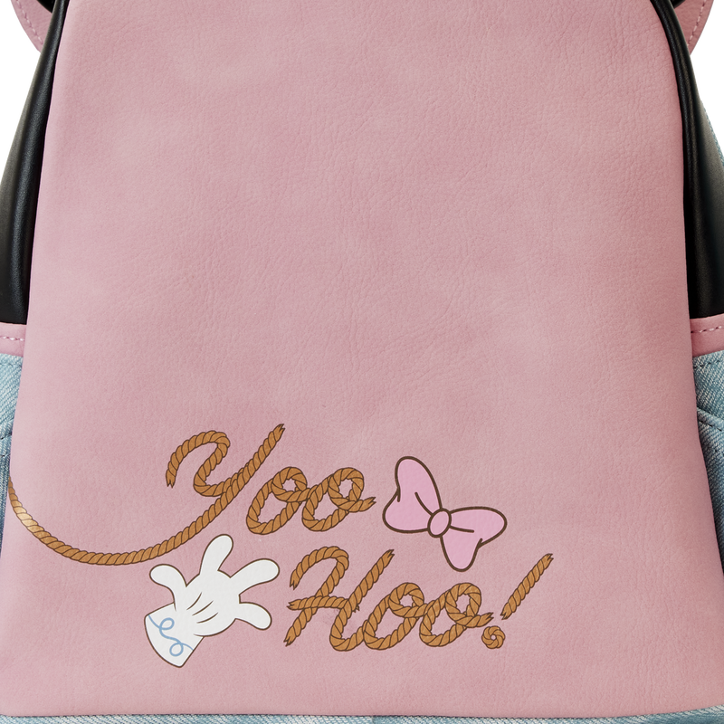 Western Minnie Mouse Cosplay Mini Backpack