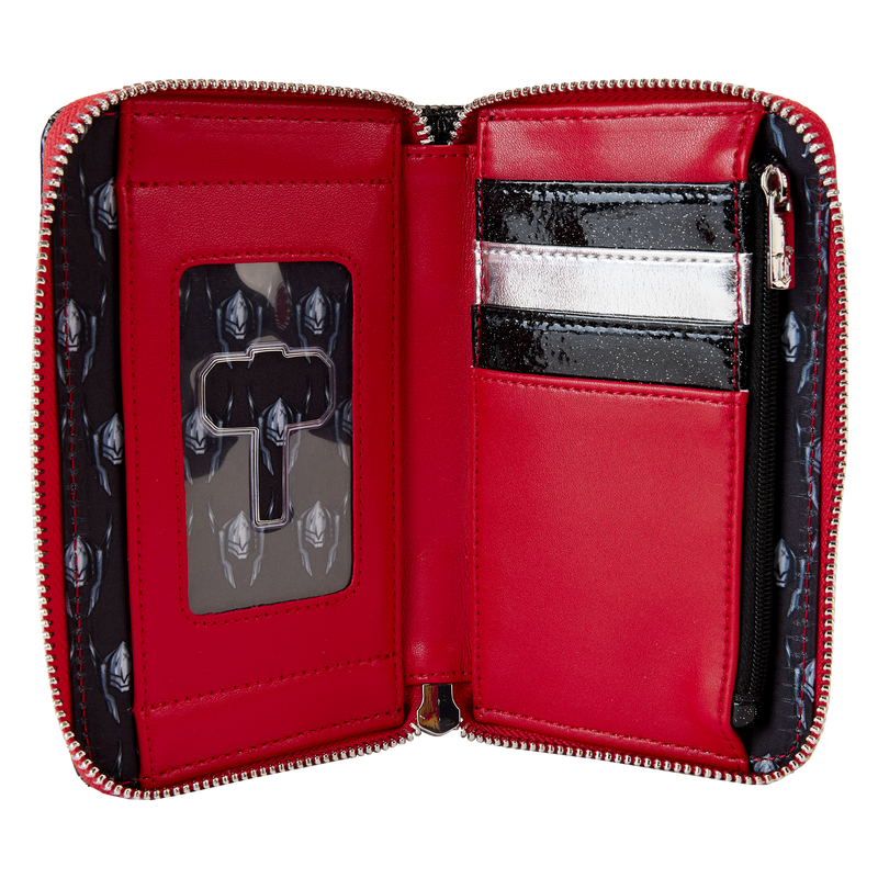 Marvel Metallic Thor Cosplay Zip Around Wallet