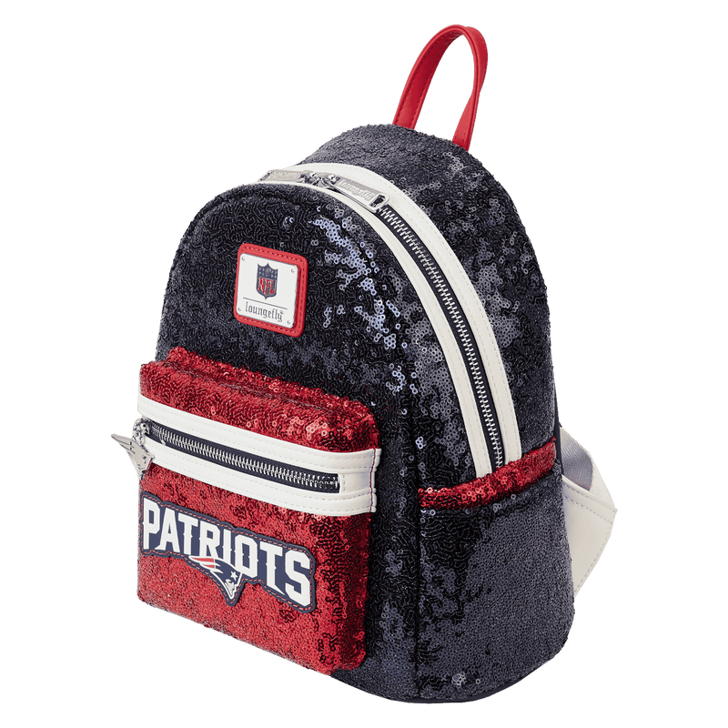NFL New England Patriots Sequin Mini Backpack