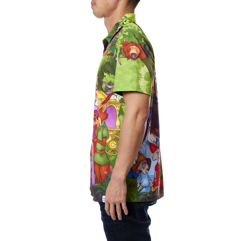 Robin Hood Wanted Poster Unisex Camp Shirt