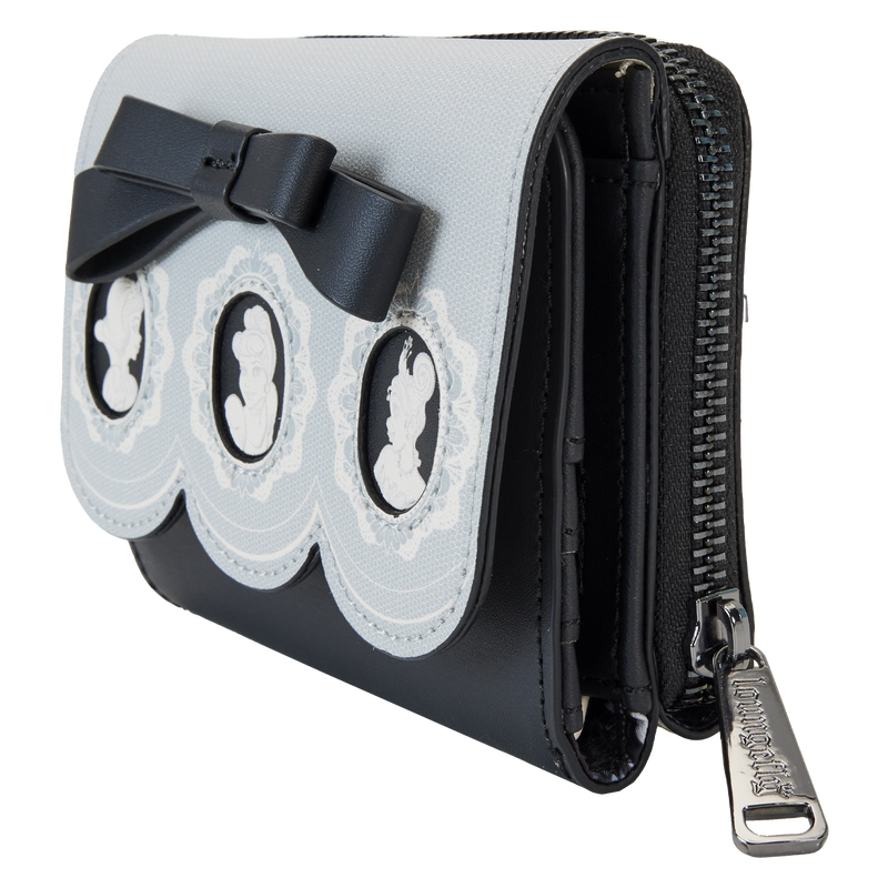 Disney Princess Cameo Porcelain Portraits Zip Around Wallet