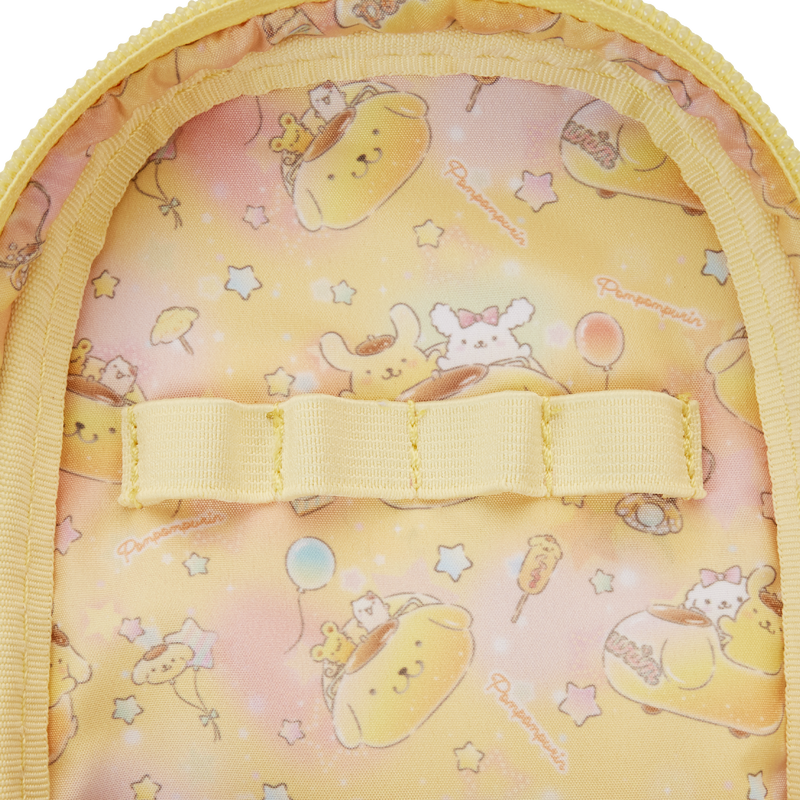 Sanrio Pompompurin x26 Macaroon Carnival Stationery Mini Backpack Pencil Case