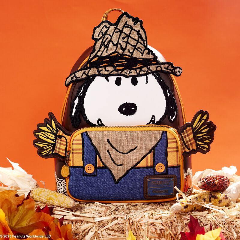 Peanuts Snoopy Scarecrow Cosplay Mini Backpack