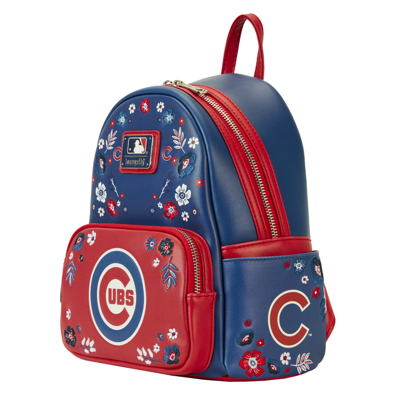 MLB Chicago Cubs Floral Mini Backpack