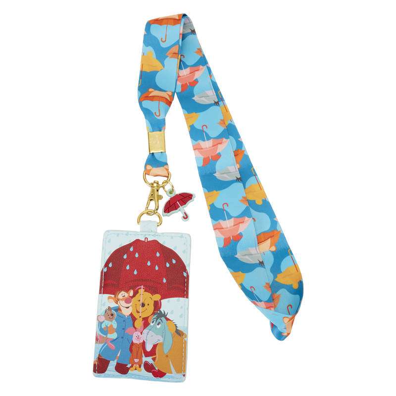 Winnie the Pooh x26 Friends Rainy Day Lanyard With Card Holder
