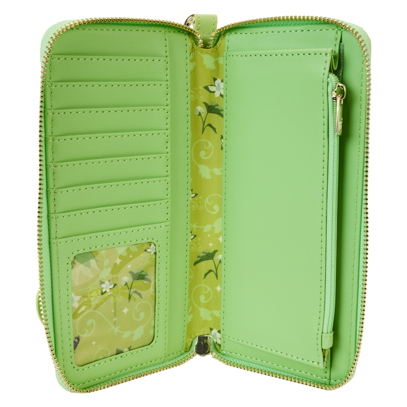 The Princess and the Frog Princess Series Lenticular Zip Around Wristlet Wallet