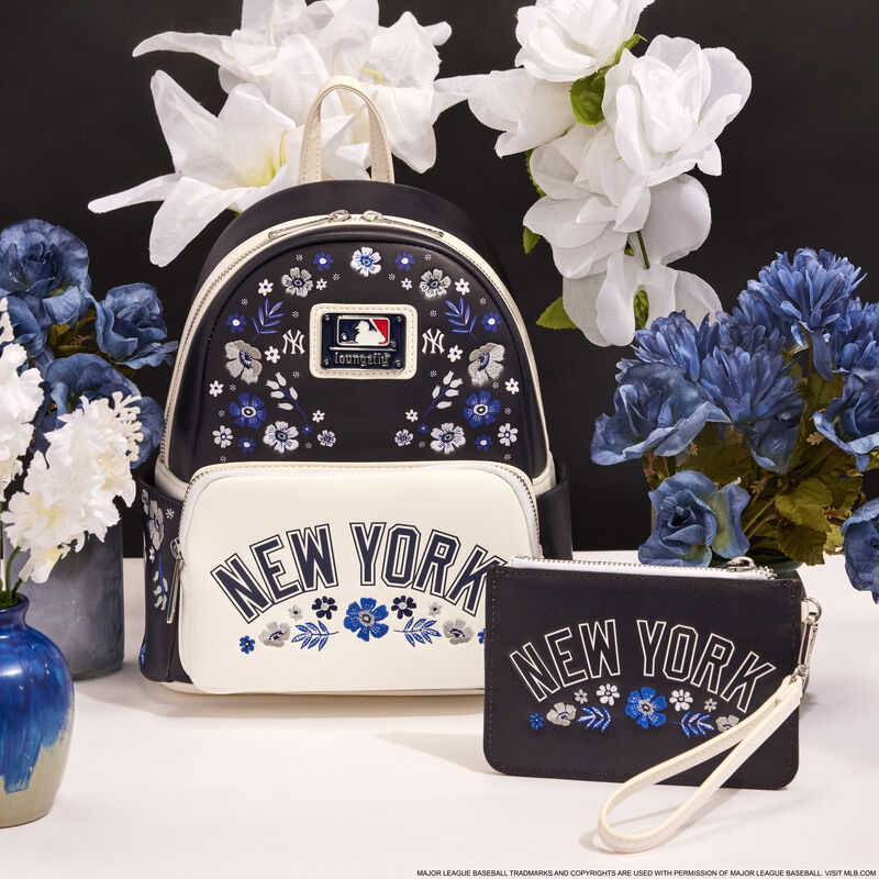 MLB New York Yankees Floral Mini Backpack