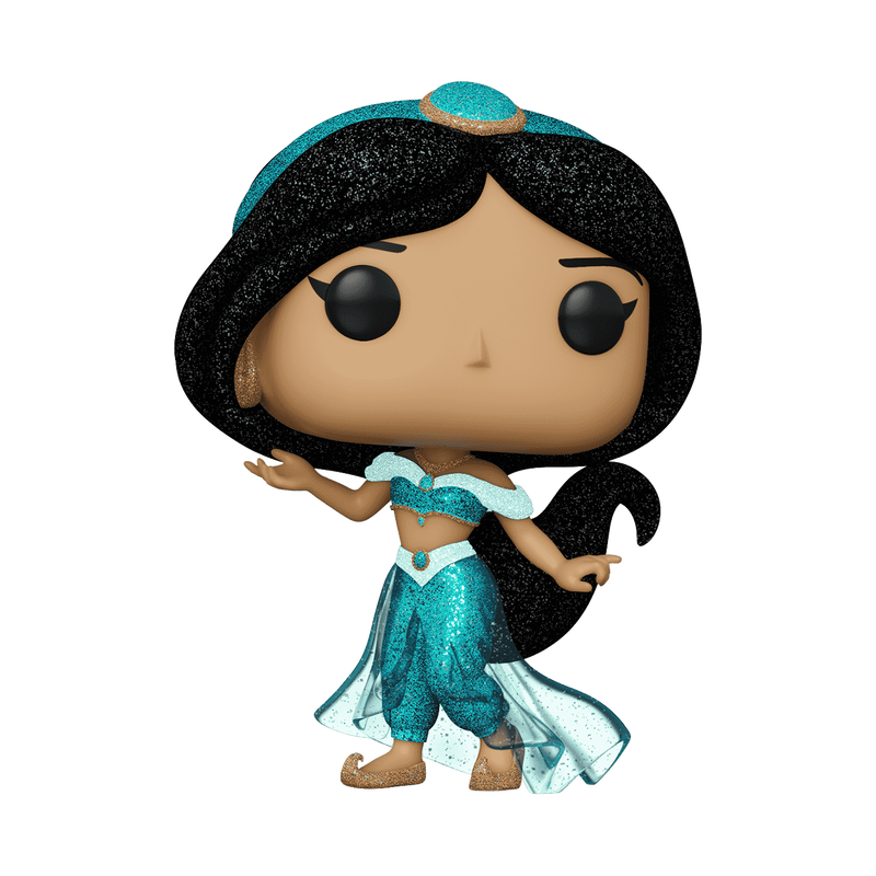 Limited Edition Bundle - Aladdin 30th Anniversary Palace Mini Backpack and Pop! Jasmine (Diamond)