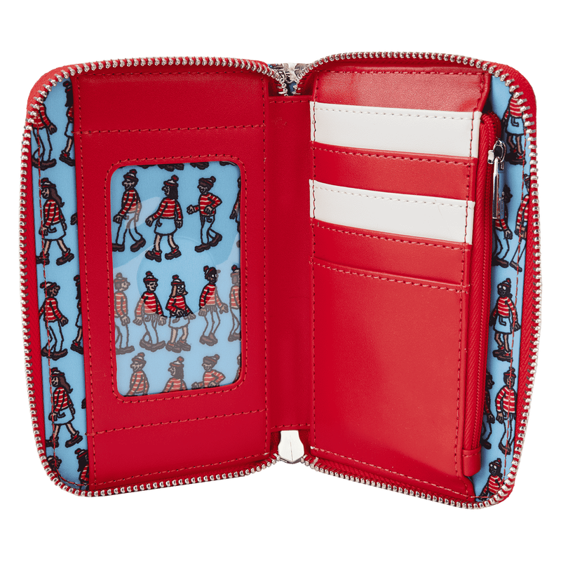 Where’s Waldo All-Over Print Zip Around Wallet