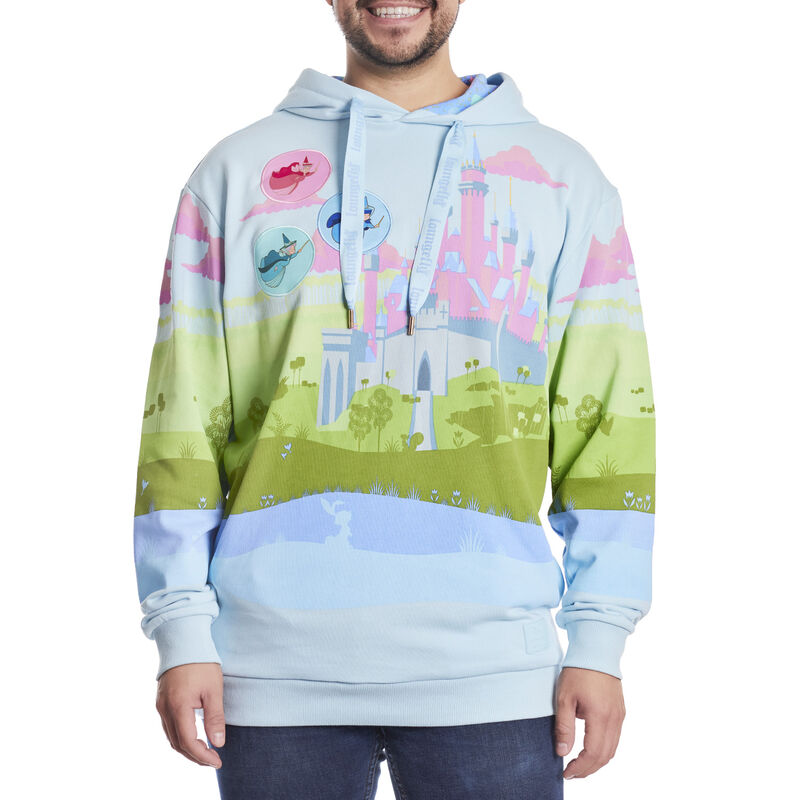 Sleeping Beauty Castle Three Good Fairies Unisex Hoodie