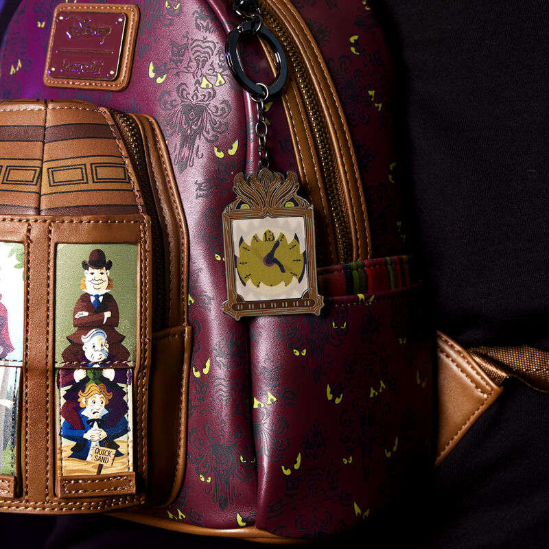 Haunted Mansion Grandfather Clock Lenticular Keychain