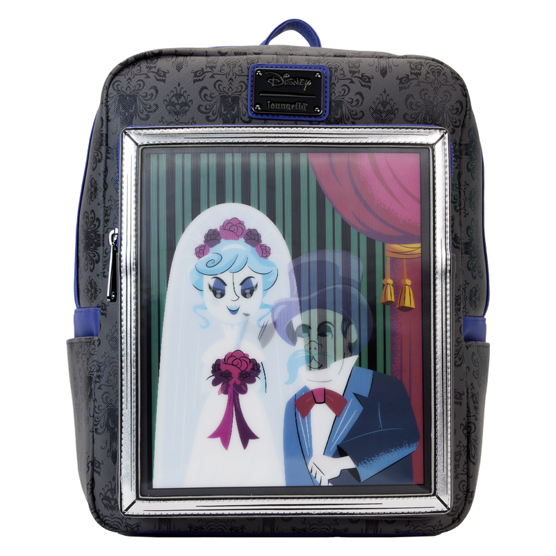 Haunted Mansion The Black Widow Bride Portrait Lenticular Mini Backpack