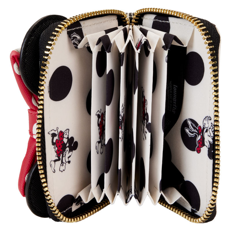Minnie Mouse Rocks the Dots Classic Accordion Zip Around Wallet