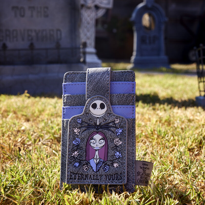 Nightmare Before Christmas Jack x26 Sally Enternally Yours Tombstone Card Holder