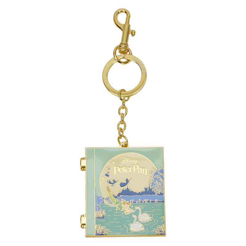 Peter Pan You Can Fly Storybook Keychain