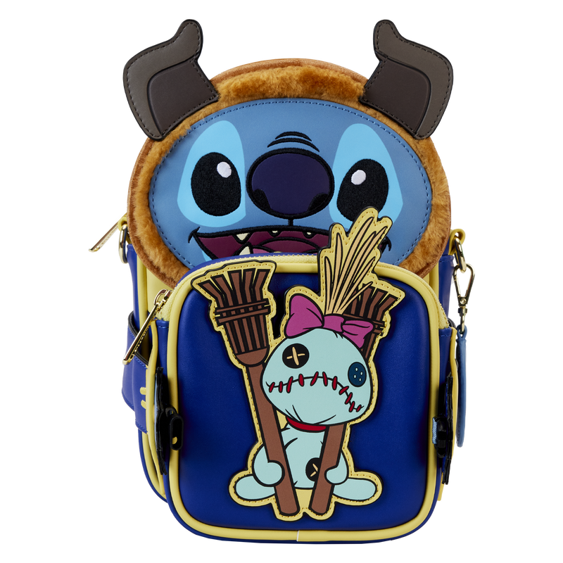 Stitch in Beast Costume Exclusive Crossbuddies® Cosplay Crossbody Bag with Coin Bag