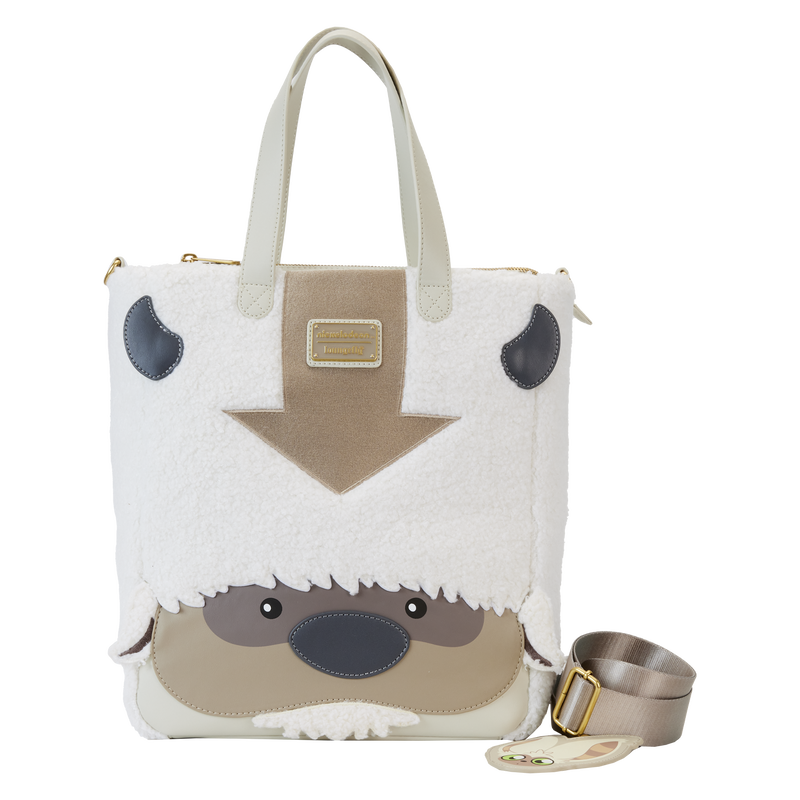 Avatar: The Last Airbender Appa Cosplay Plush Tote Bag with Momo Charm