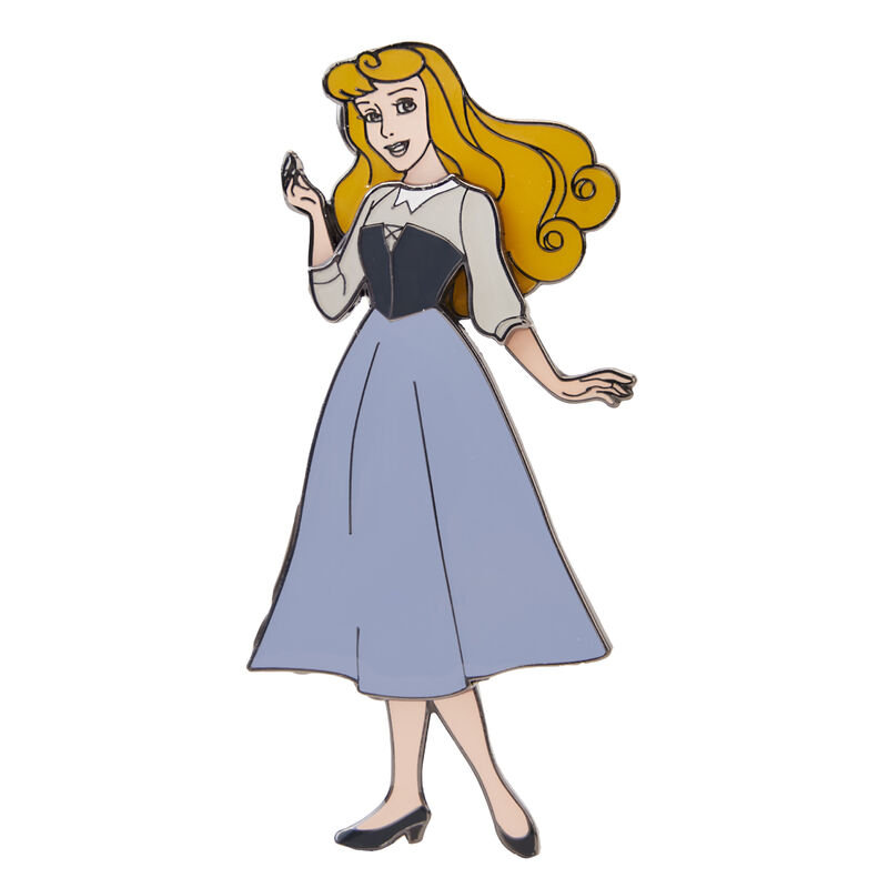 Princess Aurora Paper Doll Pin Set
