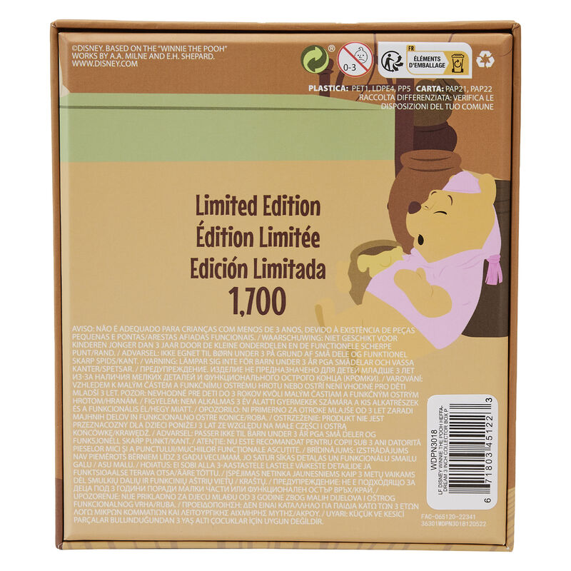 Winnie the Pooh Heffa-Dream Lenticular Pin