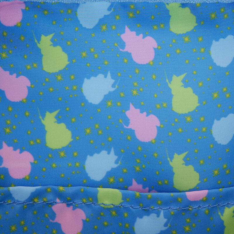 Sleeping Beauty Castle Three Good Fairies Stained Glass Crossbody Bag