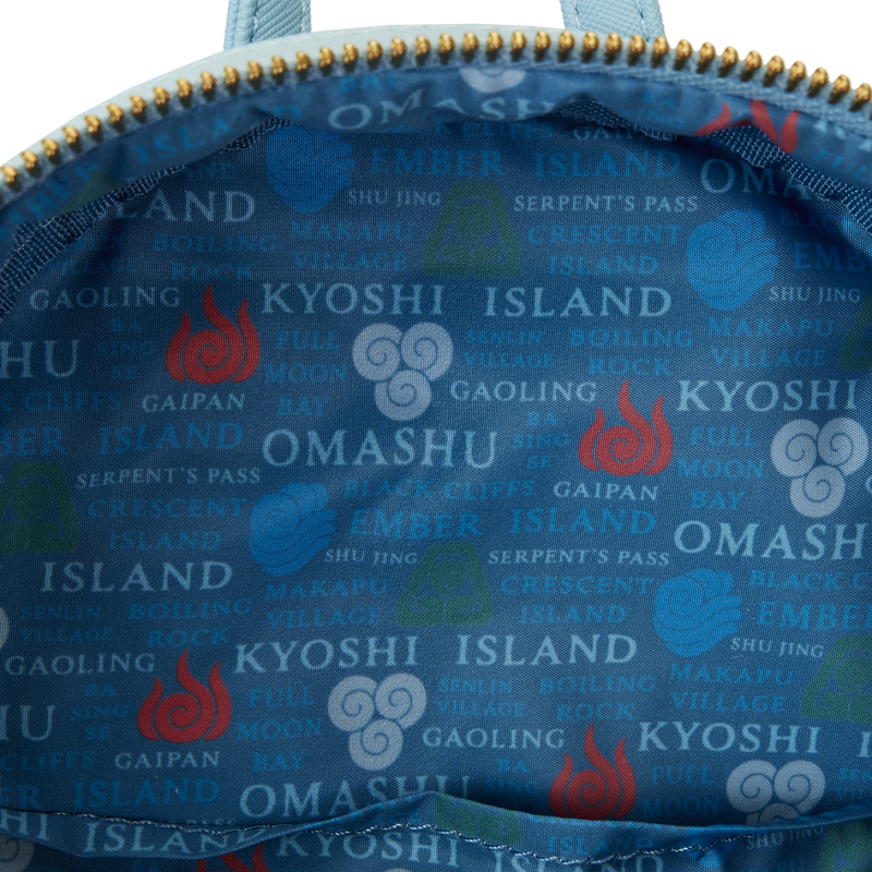 Avatar: The Last Airbender Map of the Four Nations Mini Backpack