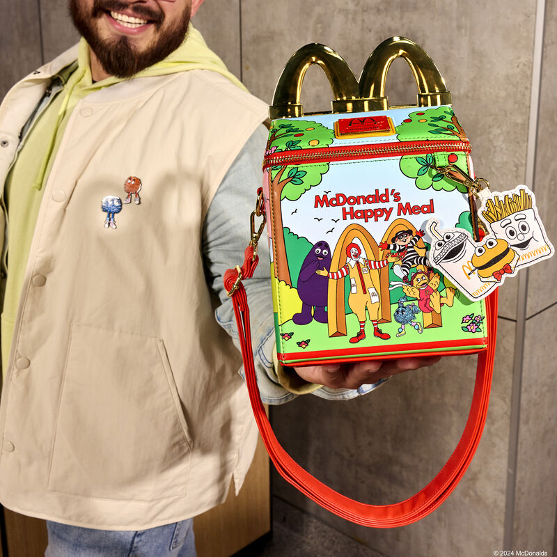 McDonald's Vintage Happy Meal Figural Crossbody Bag