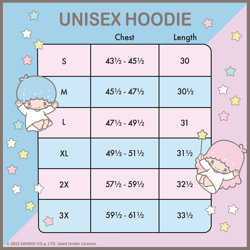 Sanrio Little Twin Stars Carnival Unisex Hoodie