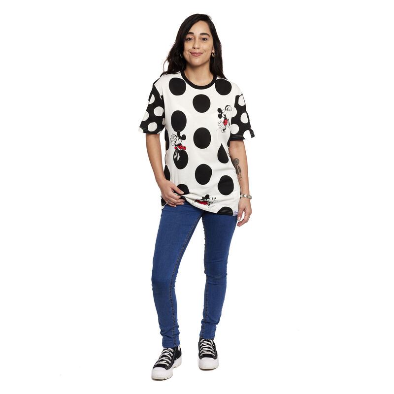 Minnie Mouse Rocks the Dots Classic All-Over Print Unisex Tee