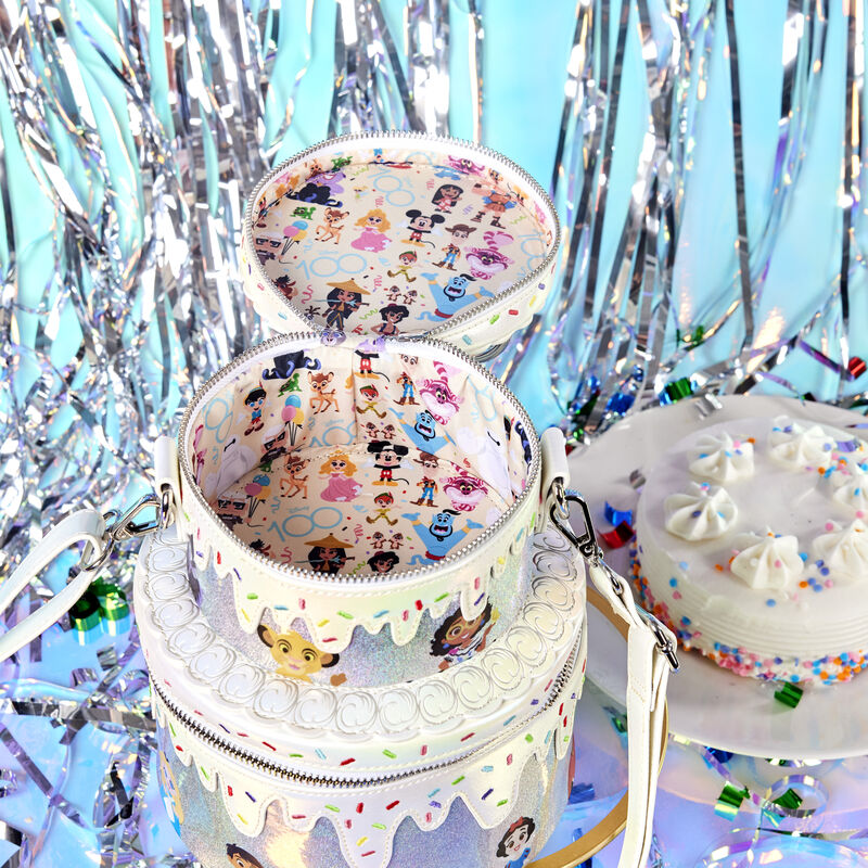 Disney100 Anniversary Celebration Cake Crossbody Bag