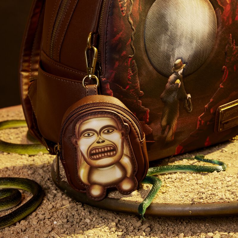 Indiana Jones Raiders of the Lost Ark Mini Backpack with Coin Purse