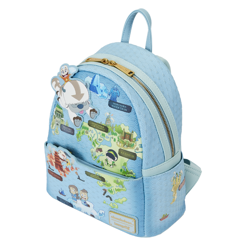 Avatar: The Last Airbender Map of the Four Nations Mini Backpack