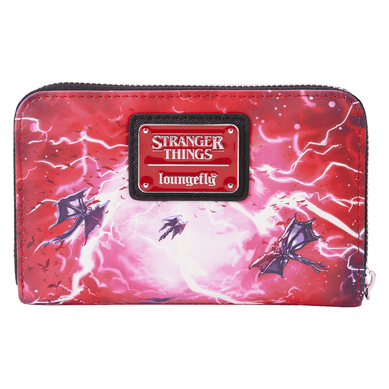 Stranger Things Eddie Munson Tribute Glow Zip Around Wallet