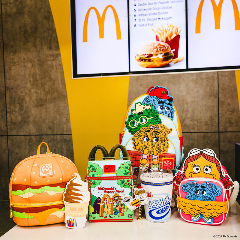 McDonald's Big Mac Figural Mini Backpack