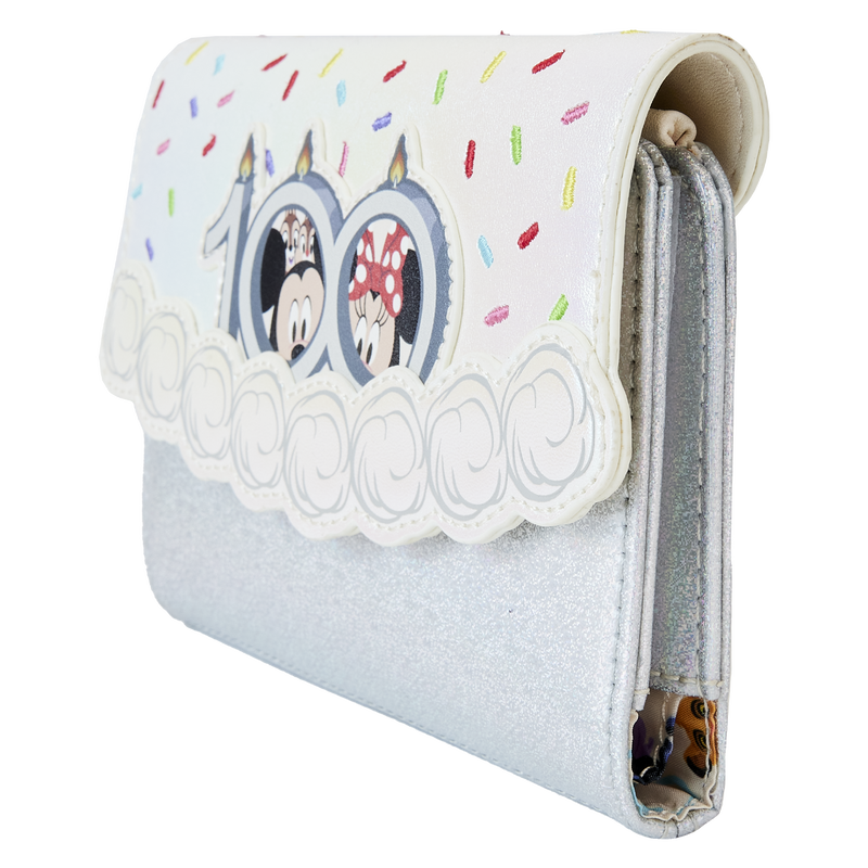 Disney100 Anniversary Celebration Cake Flap Wallet