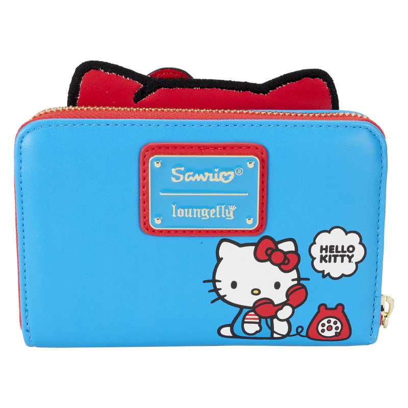 Sanrio Exclusive Hello Kitty 50th Anniversary Phone Sequin Cosplay Zip Around Wallet