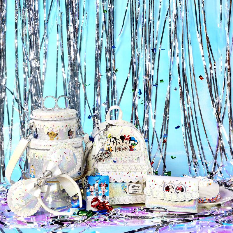 Disney100 Anniversary Celebration Cake Flap Wallet