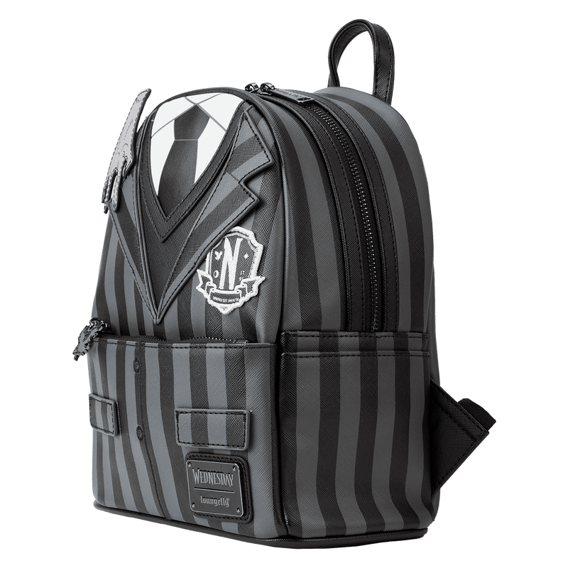 Wednesday Addams Exclusive Nevermore Cosplay Mini Backpack