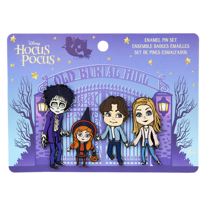 Hocus Pocus 4-Piece Pin Set