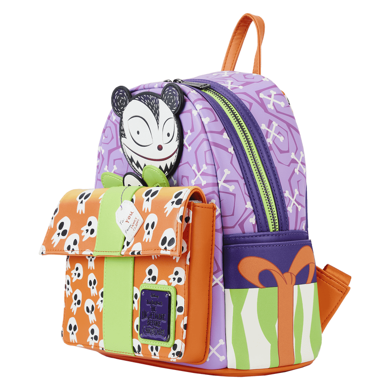 Nightmare Before Christmas Scary Teddy Present Mini Backpack