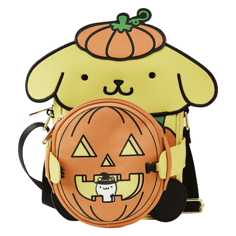 Sanrio Pompompurin Halloween Crossbuddies® Cosplay Crossbody Bag with Coin Bag