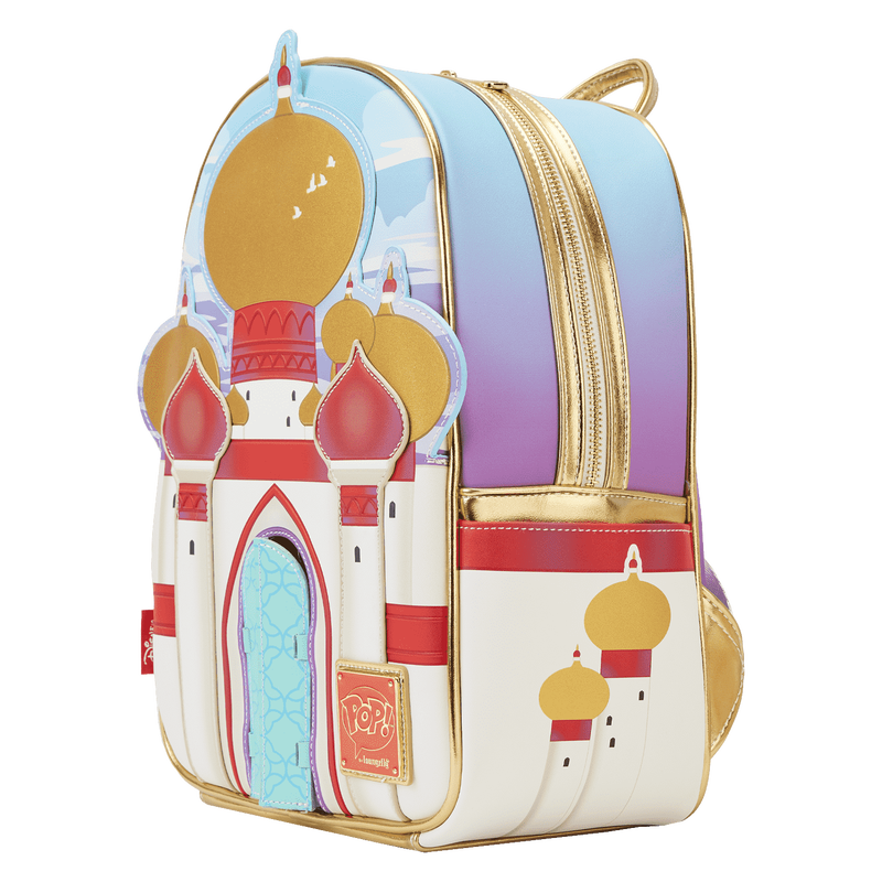 Limited Edition Bundle - Aladdin 30th Anniversary Palace Mini Backpack and Pop! Jasmine (Diamond)